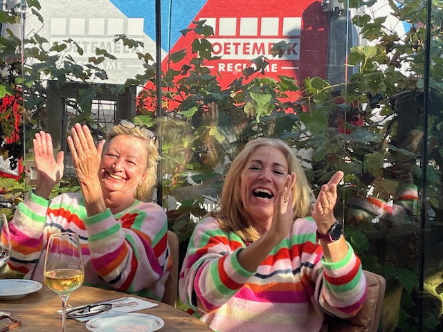 Anja en Mieke winnaressen januari